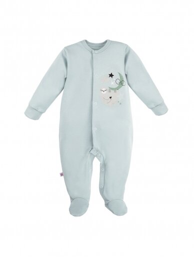 4-Piece Baby Layette Set MELLOW, EEVI, Mint 1