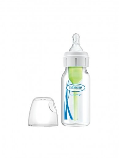 Anti-colic bottle Options+, 120 ml., 0m+ preemie flow, Dr. Brown's