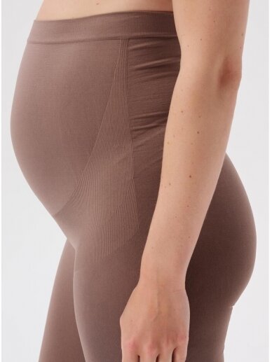 Seamless leggings Cara Sensil® Breeze - Deep Taupe, Noppies 1