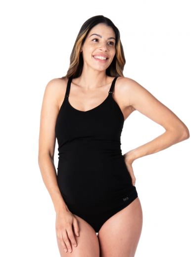 Maternity Camisole by Hotmilk Motherhood (black) 1