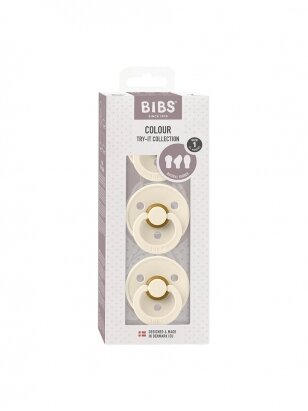 BIBS lutt, Try it , 3 tk., Ivory, 0+