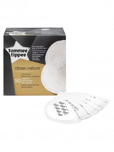 Rinnapadjad Closer to nature 50 tk, Tommee Tippee