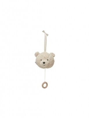 Musical Hanger - Teddy Bear - Naturel, Jollein