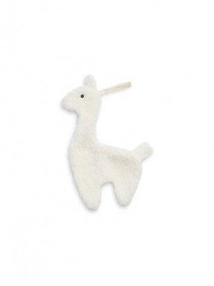 Pacifier Cloth Lama - Off-White, Jollein