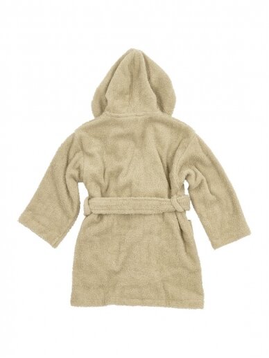 Terry bathrobe for children, Meyco Baby,(Sand) 2