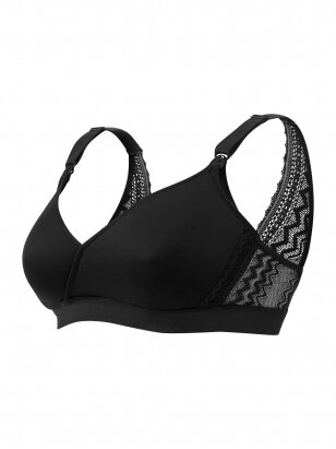 Maternity and nursing bra Serena by Cache coeur (black)