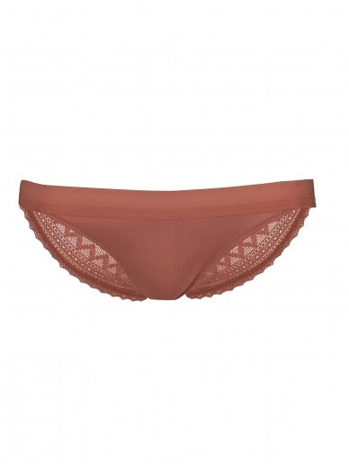 Panties SERENA, Terracotta, Cache Coeur