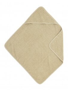 Bathcape basic terry 75x75, by Meyco Baby (Sand)