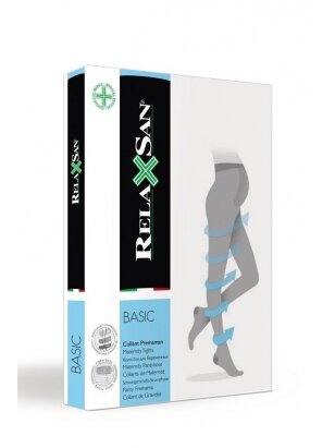 Rasedate sukkpüksid RelaxSan Basic, 140 Den, 18-22mmHg (Nude)