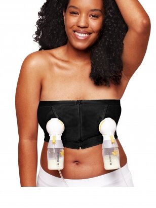 Bra - corset Hands Free by Medela (black)