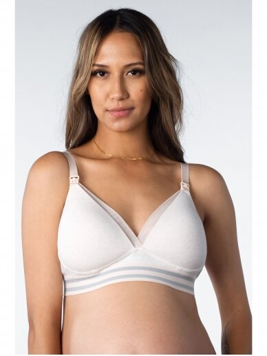 Maternity and nursing bra Elevate Shell Marle, HotMilk 3