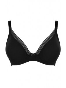 Maternity and nursing bra Milk by Cache coeur (black)