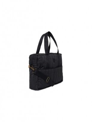 Diaper Bag Puffed Moos - Black, Jollein