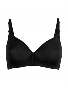 Soft nursing bra Mama Easy (black)