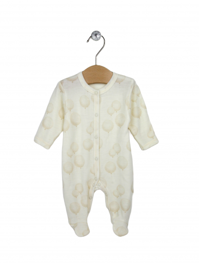 Merino wool romper, Vilaurita (balloons)