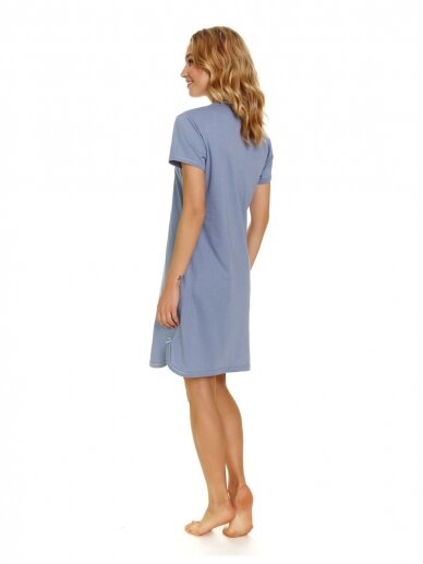 Nursing nightdress by DN (Sky blue) 3