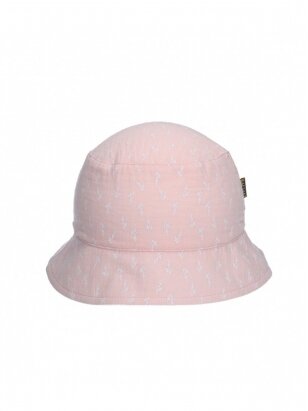 TuTu organic cotton hat-panama (light pink/white)