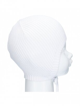 TuTu organic cotton knit hat (white)