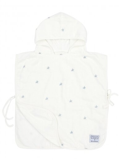 Terry bath poncho, 3-5years, by Meyco Baby (Denim)