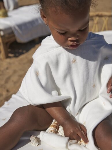 Terry bath poncho, 3-5years, by Meyco Baby (Warm Sand) 2