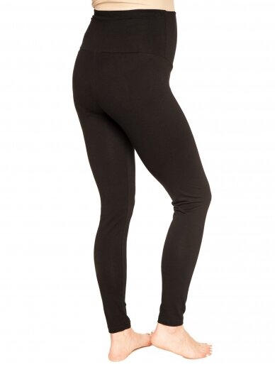 Viscose material maternity leggings by Torelle (black) 4