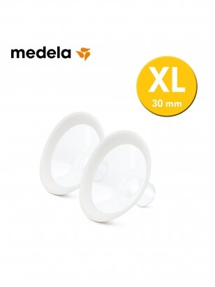 Rinnapumba lehter Medela PersonalFit Flex™ pehme äärega 30mm