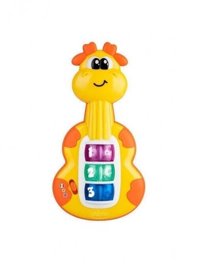 Musical toy guitar, Girafe, 6 months+ Chicco