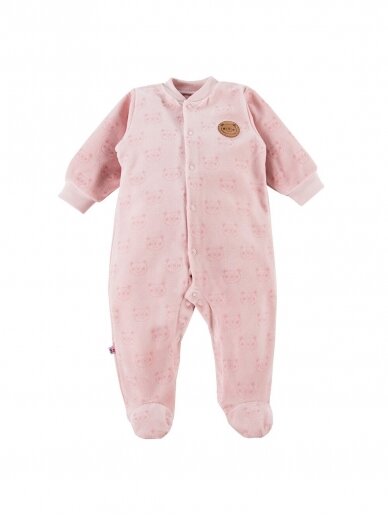 Sleepsuit BIG BEAR, 1 psc., EEVI, Pink