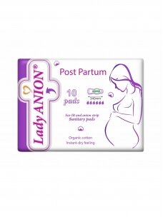 Sünnitusjärgsed hügieenisidemed Lady ANION Post Partum, 10 tk.