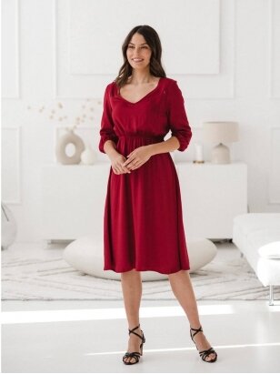 Dress for pregnant and nursing, Lovely, ForMommy (Red)