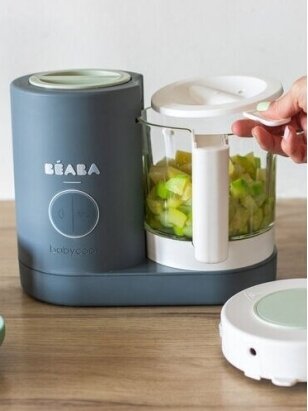 Beaba köögikombain Babycook Neo Grey White