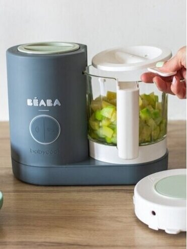 Beaba köögikombain Babycook Neo Grey White 1