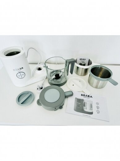 Beaba köögikombain Babycook Neo Grey White 3