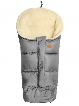 Envelope-sleeping bag Combi, 100-80x45cm, Grey, Sensillo