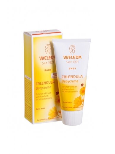 Saialile beebikreem Weleda Baby tsingiga, 75 ml